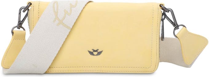 Fritzi aus Preußen Portemonnee Vintage Lou Wallet Fizz Lichtgeel
