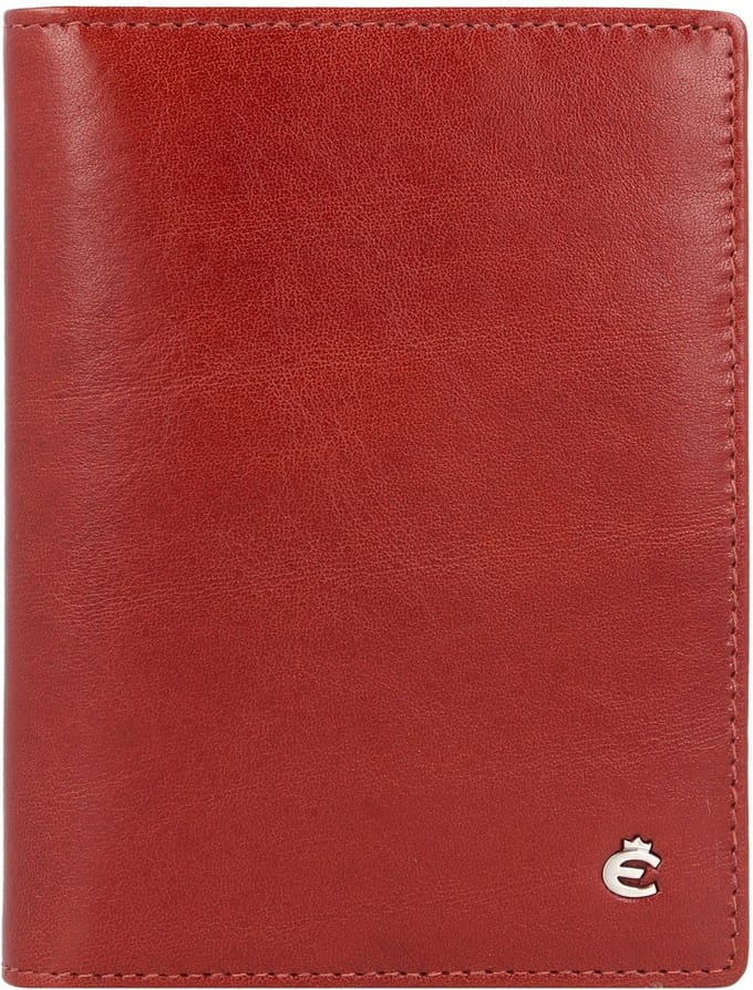 Esquire Leren Kaarthoes Toscana Wallet Brown Bruine