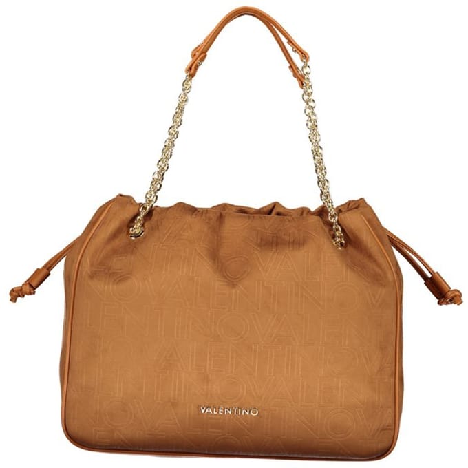 VALENTINO shopper schoudertas Maxi Shopping Bag Cuoio Lichtbruin