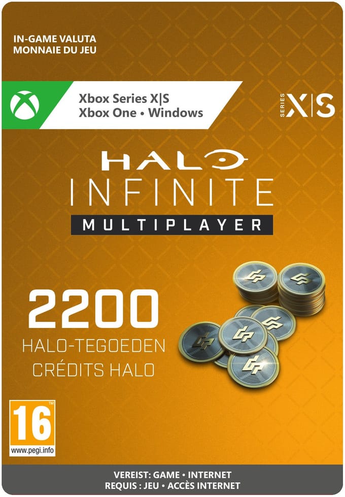 Halo Infinite - 2000 Halo-Tegoeden + 200 Bonus