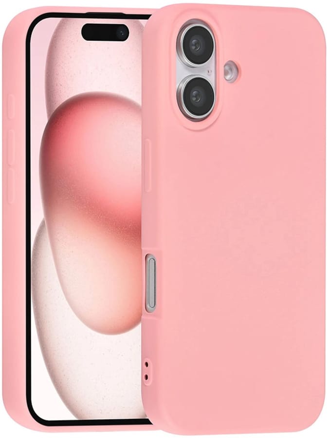 TUNIQ - iPhone 16 - Backcover - hoesje - TPU - Roze