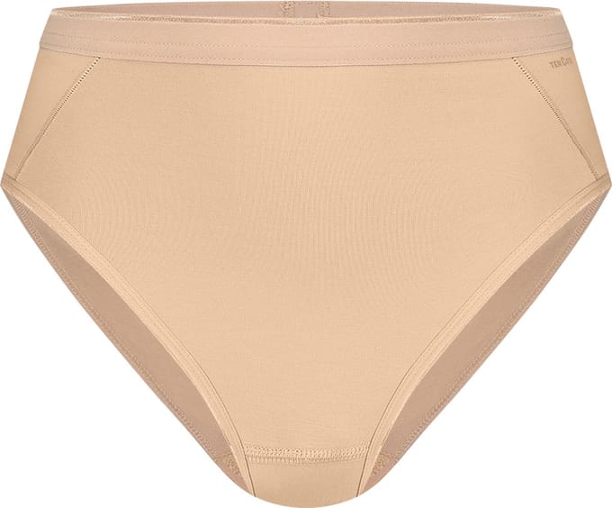 Ten Cate Basics organic cotton stretch high leg shape beige voor Dames | Maat S