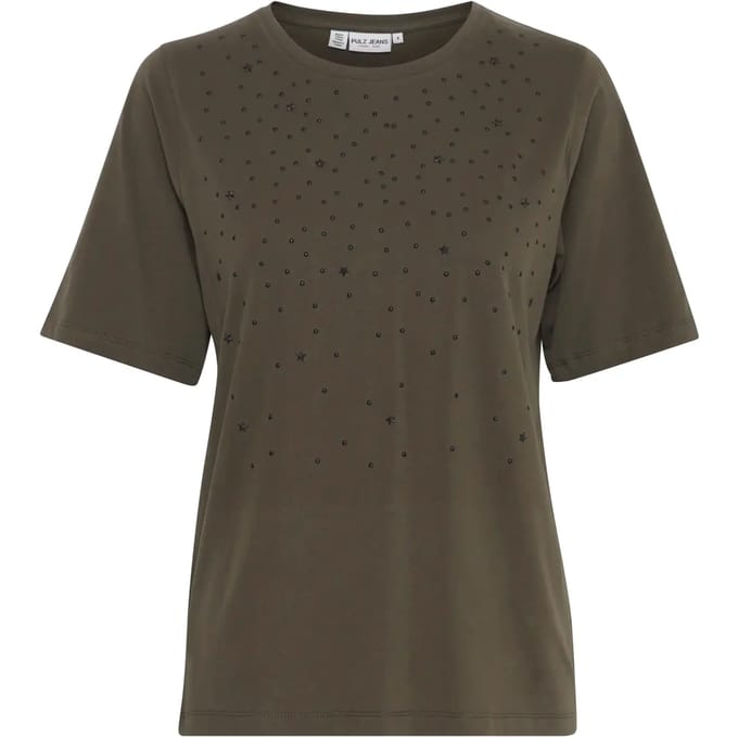 Dames-T-shirt Pulz Jeans Kaden