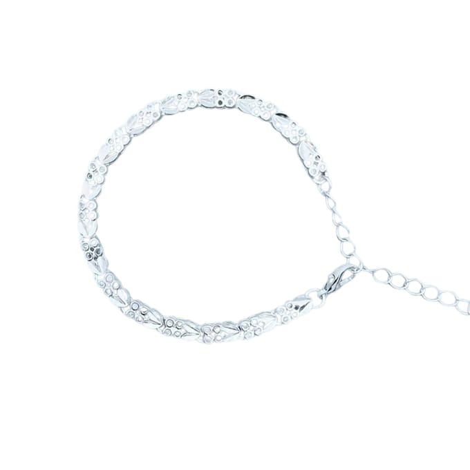 Nivard Armband - Staal - Nep Zilver - Dames - Zilver