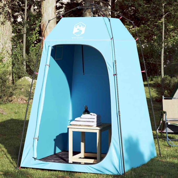 vidaXL - Privacytent - snelsluiting - waterdicht - blauw