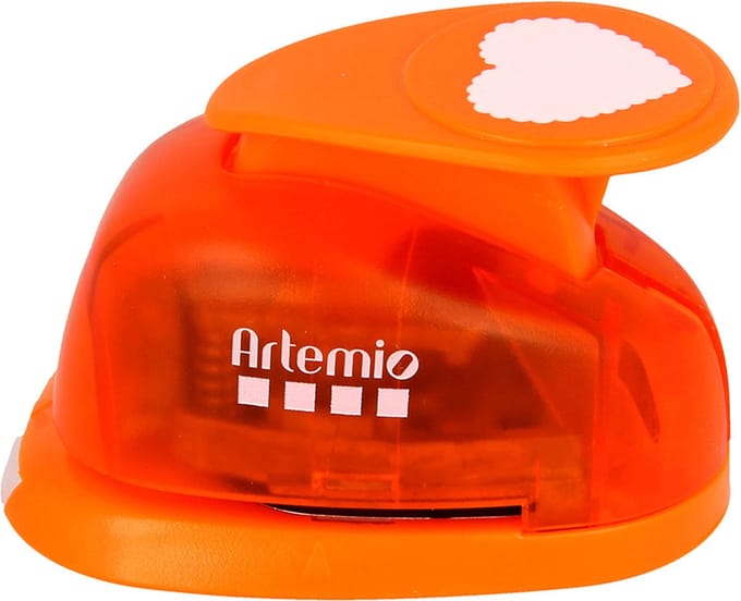 Artemio medium pons hart 2,3x2,2 cm