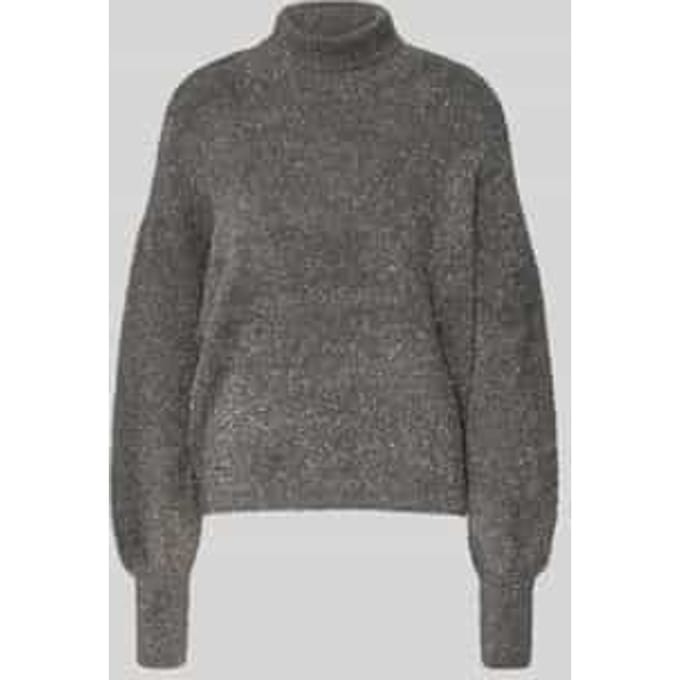Col-pullover van effectgaren met col model 'LISTRA'