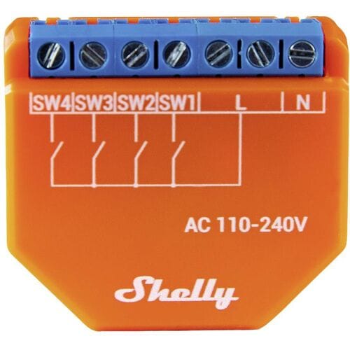 Shelly Shelly Qubino Wave i4 Scenariomodule Z-Wave
