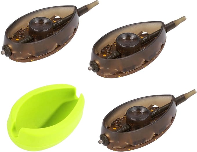 Method Feeder Set - Voerkorf Set - Karper Vissen - Inclusief Vorm - 60g L