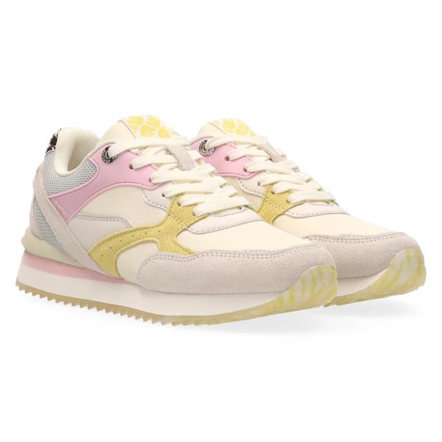 Maruti - Dawn Sneakers Geel - White - Yellow - Pink - Zebra - 36
