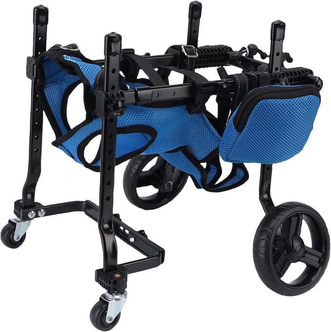 Hondenbuggy - Hondenkar - Mobiliteit - Verstelbaar Frame - 39x21x10 cm
