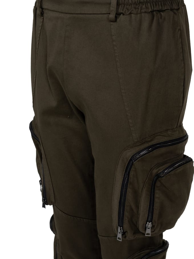 La Haine Inside Us broek Cargo Mannen groen