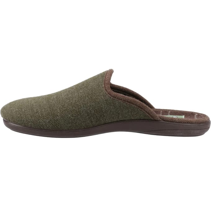 Cotswold Heren Spelsbury Slippers (Khaki)