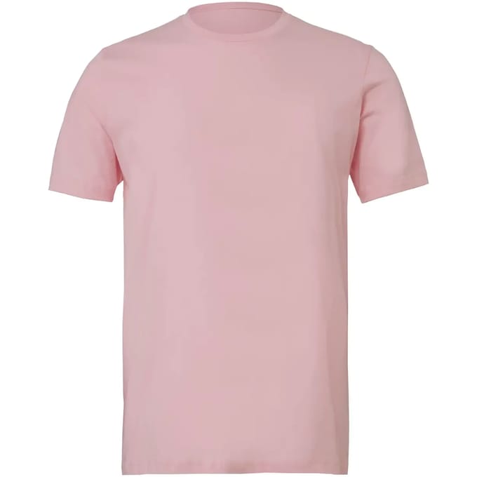 Bella+Canvas Unisex Jersey Short Sleeve Tee CV3001 - Pink - L