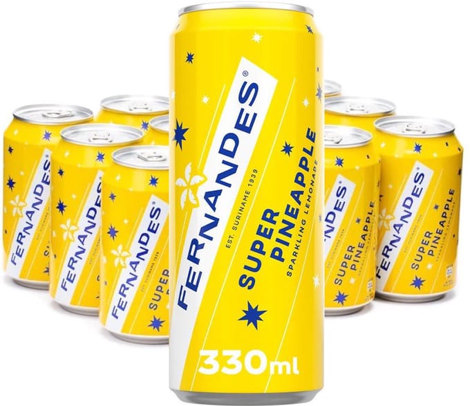 Tray Fernandes - Super Pineapple - Sleekcan - 24x33cl