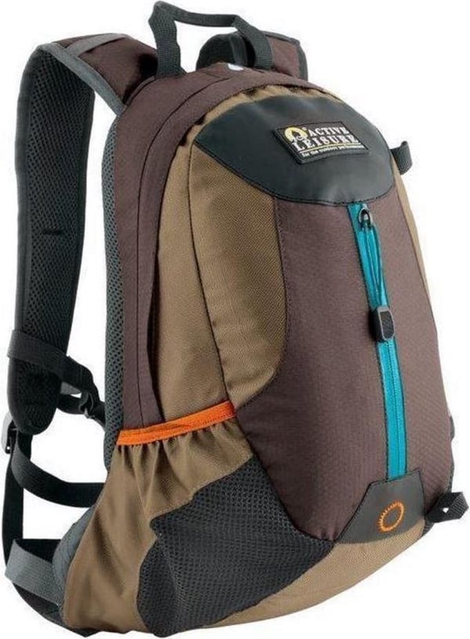 Active Leisure Exercise - Dagrugzak - 18 Liter- Chocolate/Taupe