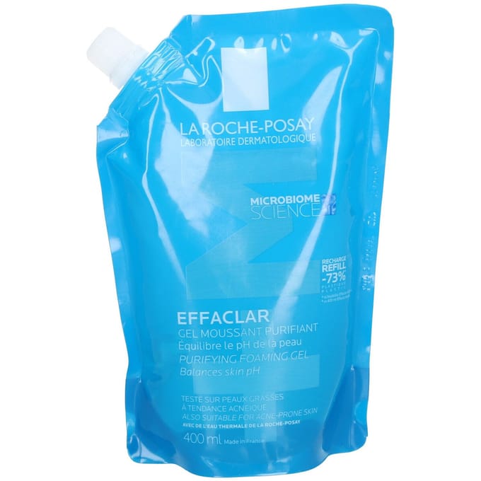 La Roche-Posay Effaclar Reinigende Schuimende Gel Navulling 400 ml