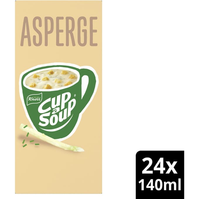 Knorr Cup-a-Soup asperge | pak van 24 zakjes