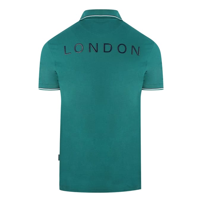 Aquascutum Aldis Crest groen poloshirt