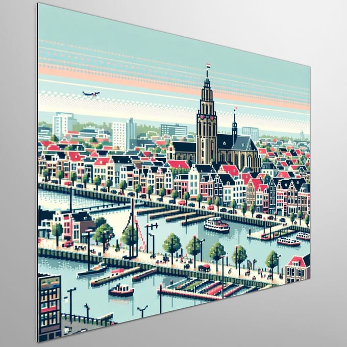 Kunstprint | Wanddecoratie | Dibond | 20 × 20 cm