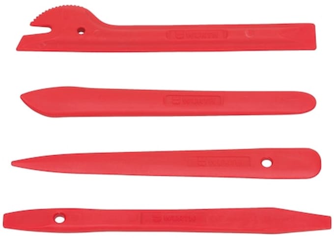 Wurth - Set montagewiggen, 4-delig - Set montagewiggen x 1 st