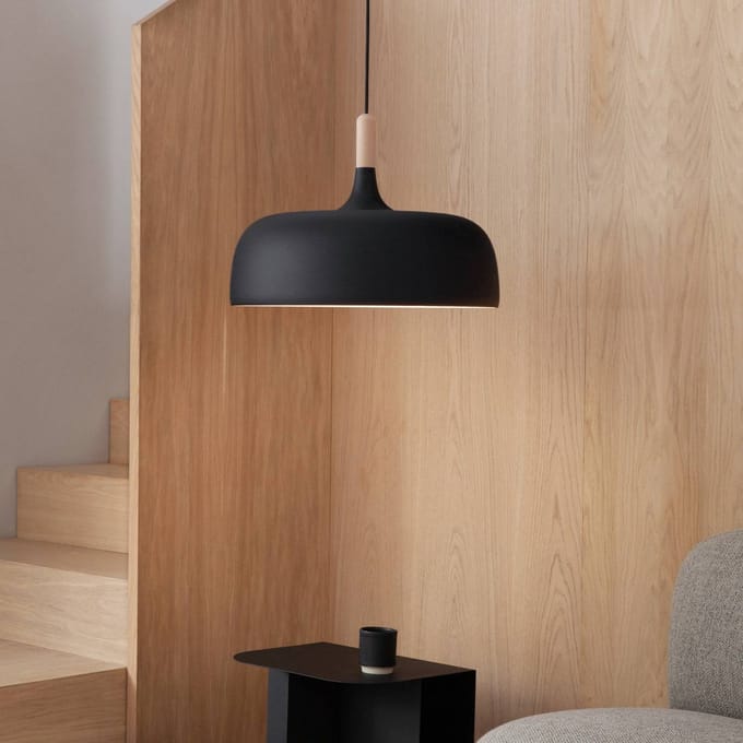 Northern Acorn hanglamp mat zwart