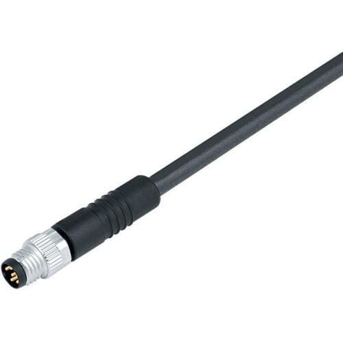 binder 77 3405 0000 50012-0200 Sensor/actuator connector, niet geassembleerd M8 Stekker, recht 1 stuk(s)