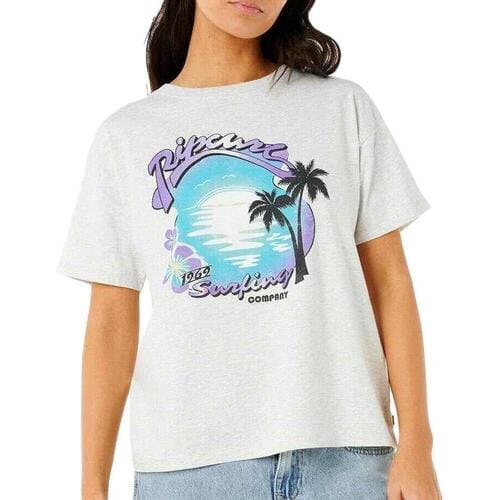 T-shirt Korte Mouw Rip Curl Neon Isles