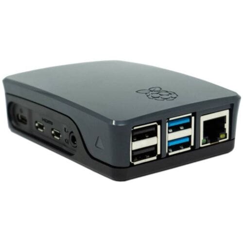909-8138 SBC-behuizing Geschikt voor model: Raspberry Pi® B+, Raspberry Pi® 2 B, Raspberry Pi® 3 B, Raspberry Pi® 3 B+ Zwart