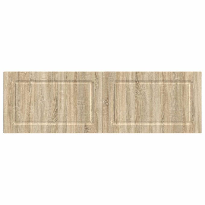 vidaXL - Wandgemonteerd - Hoofdbord - UTRECHT - Sonoma - Eiken - Bewerkt - hout