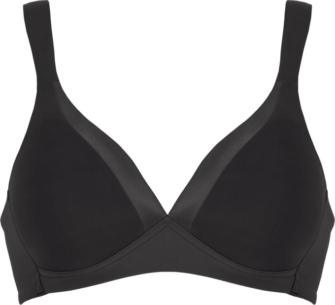 Naturana - Soft bh met glansband - 5119 - Zwart - 75E