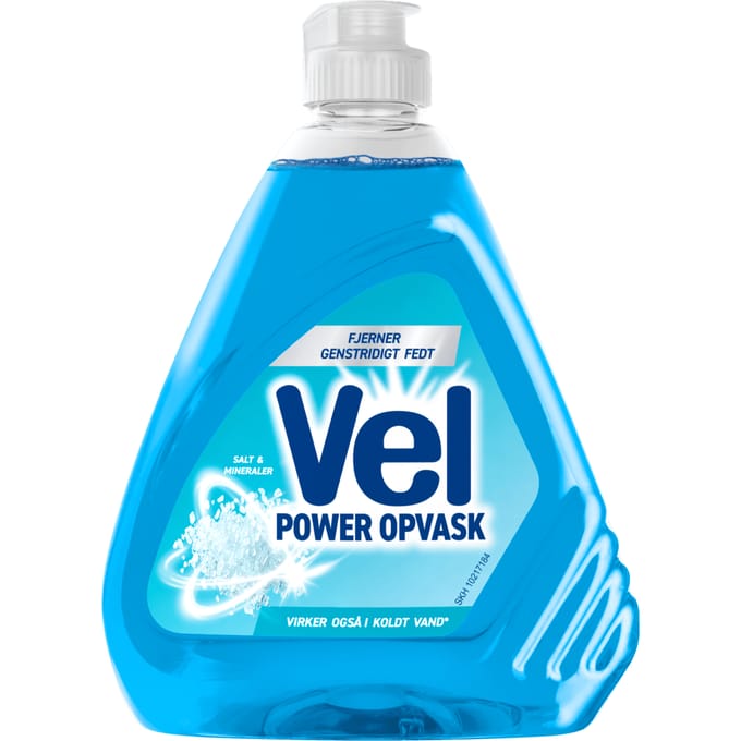 Vel Power Dish Soap Salt &amp; Minerals 500 ml