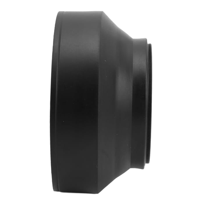 Pare-soleil 3 en 1 Universel Pliable Pare-soleil d'objectif d'appareil photo avec 3 États Réglables Différents 67mm / 2.64in black
