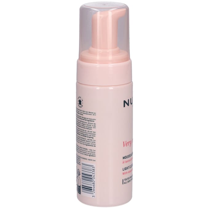 Nuxe Very Rose Light Cleansing Foam - 150 ml Milde gezichtsreiniger