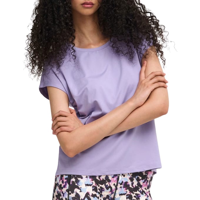 ONLY PLAY AUBREE ON SS BAT LOOSE TEE NOOS Lavender 15137012 lavender