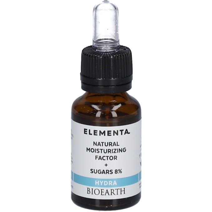 Bioearth Elementa Hydra Oplossing Natuurlijke Hydraterende Factoren + Suikers 8% 15 ml
