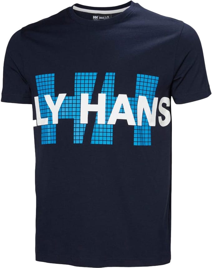 Helly Hansen Core Graphic T 2.0 T-shirt Met Korte Mouwen Blauw S Man