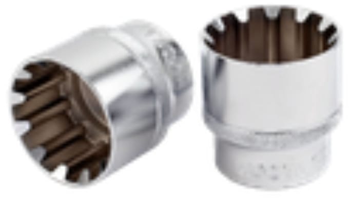 1/2" Vielzahn Dop 14mm CrV - Steeksleutel Dop
