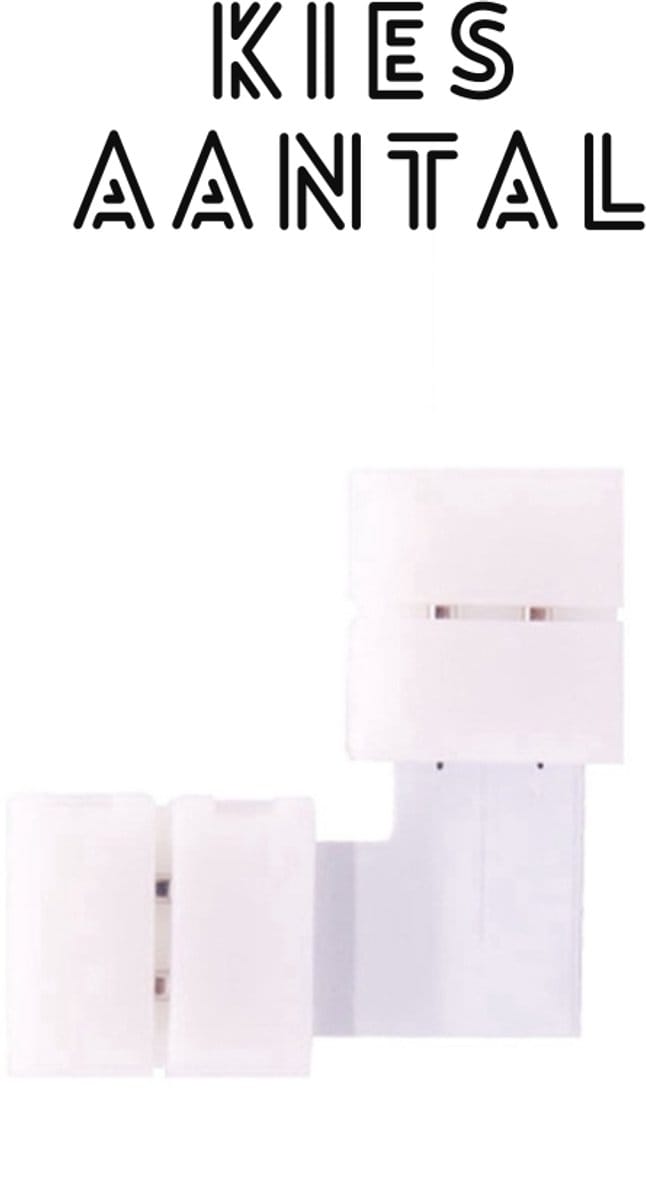 RGB LED strips Click Connector L vorm 1st