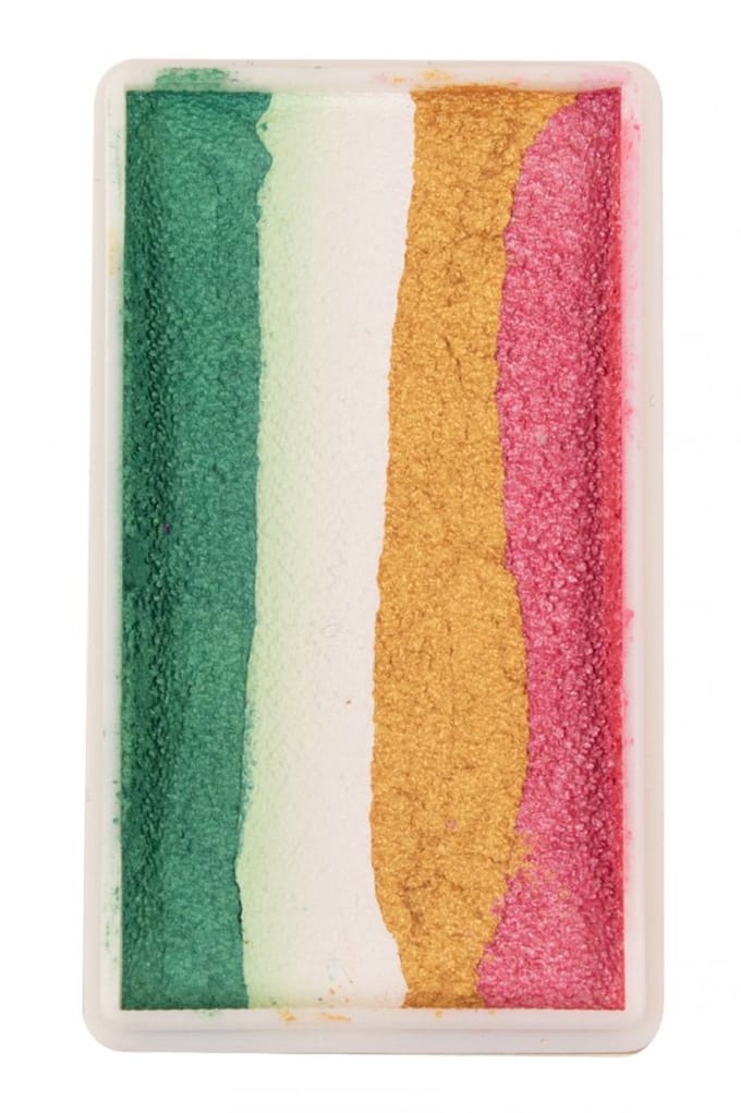 PartyXplosion PXP Splitcake Block - Pearl green, white, gold, pearl red