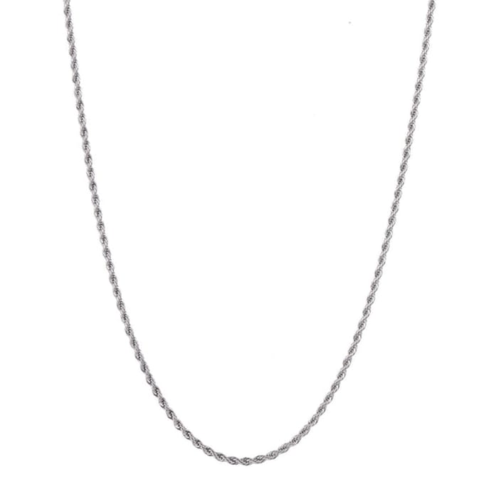 Go Dutch Label Collier gedraaid zilver N2492-1