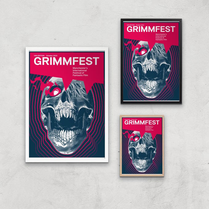 Grimmfest 2022 Giclee Art Print - A4 - Print Only