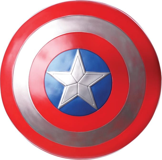 RUBIES NL - Captain America schild voor volwassenen