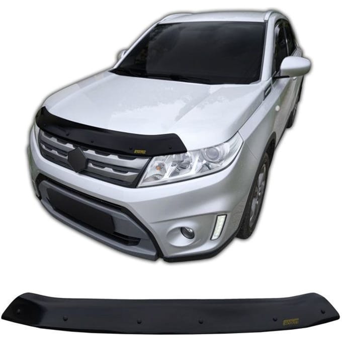SCOUTT | Bra Capot Déflecteur Protection Pour Suzuki Vitara Depuis 2015, Aérodynamique, Assemblage Facile, Aucun perçage requis