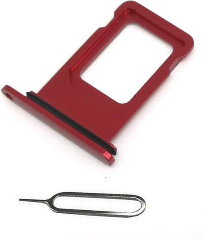 SIM-kaarthouder Geschikt voor iPhone XR – Premium – Rood