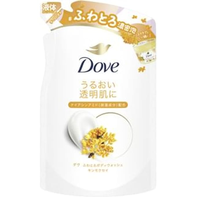 Dove Japan - Fluffy Body Wash Refill Osmanthus 340g
