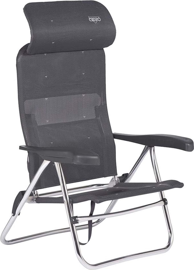 Crespo - Strandstoel - AL/205 - Compact - Donker grijs