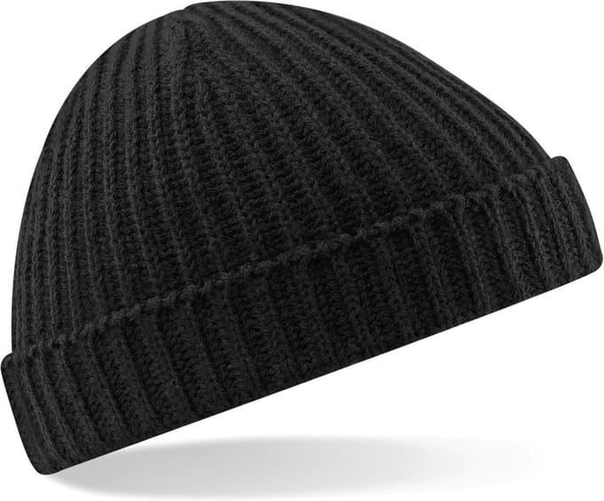 Beechfield Trawler Skull cap - One size - Zwart