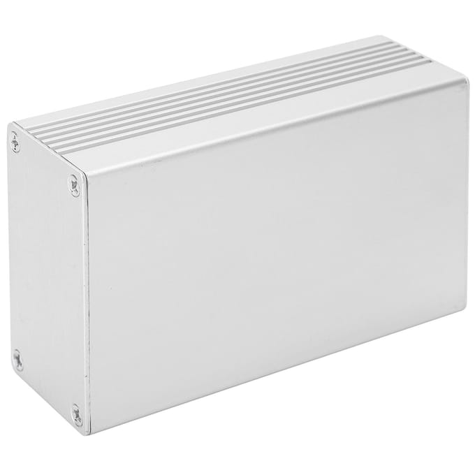 Aluminium Behuizing Kast Geïntegreerde Aansluitdoos Schaal Elektronische Projectdoos Grijs