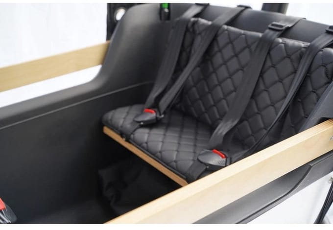 Luxe Kunstleder Kussenset voor Royal Cargo Bike